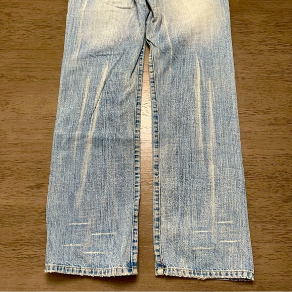 MENS Buffalo David Bitton Jeans X-Pert Driven Style Straight 28 Blue Faded Denim - Picture 8 of 14